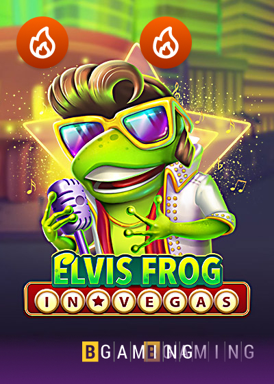 Elvis Frog in Vegas